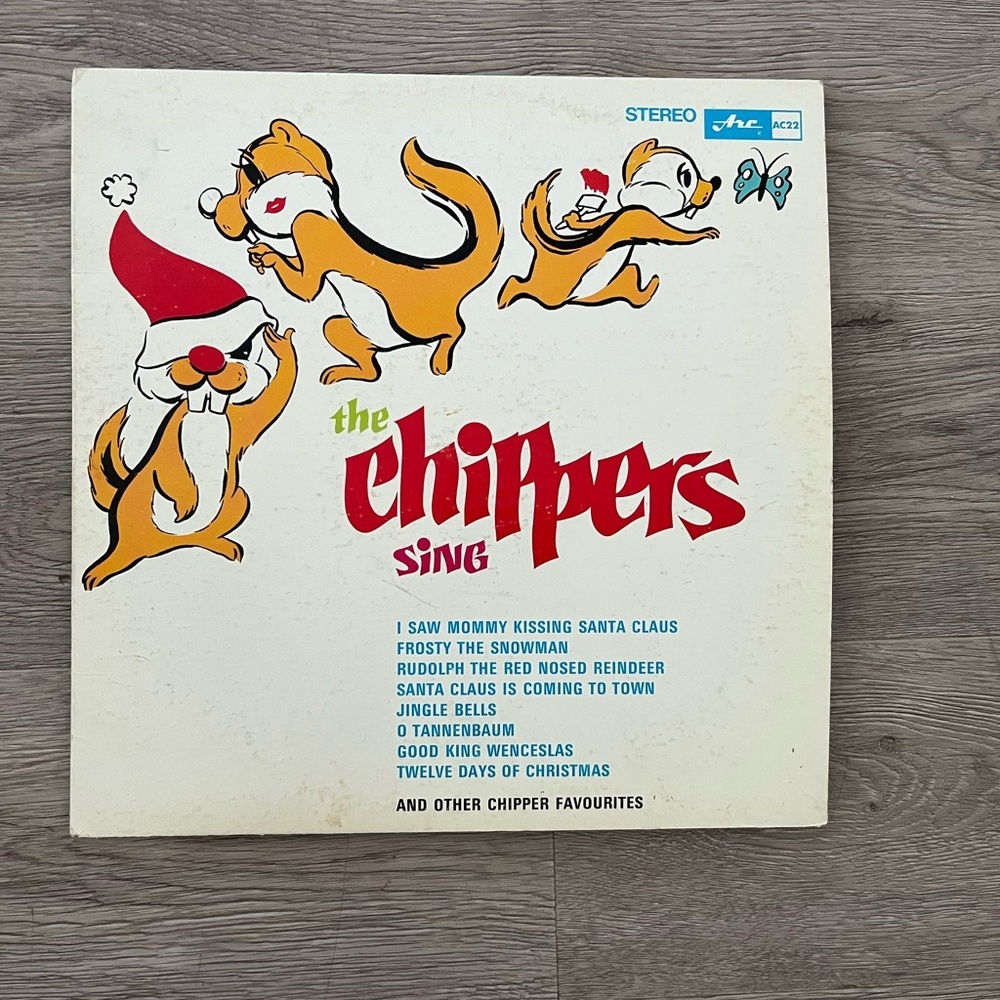 The Chippers Sing Christmas Vinyl Record